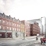 Proposed view from corner of Norton Folgate