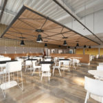 Proposed design for enlarged Library café