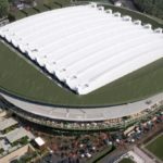 How the roof on No.1 Court will look. Credit: AELTC/KSS Design Group Ltd.